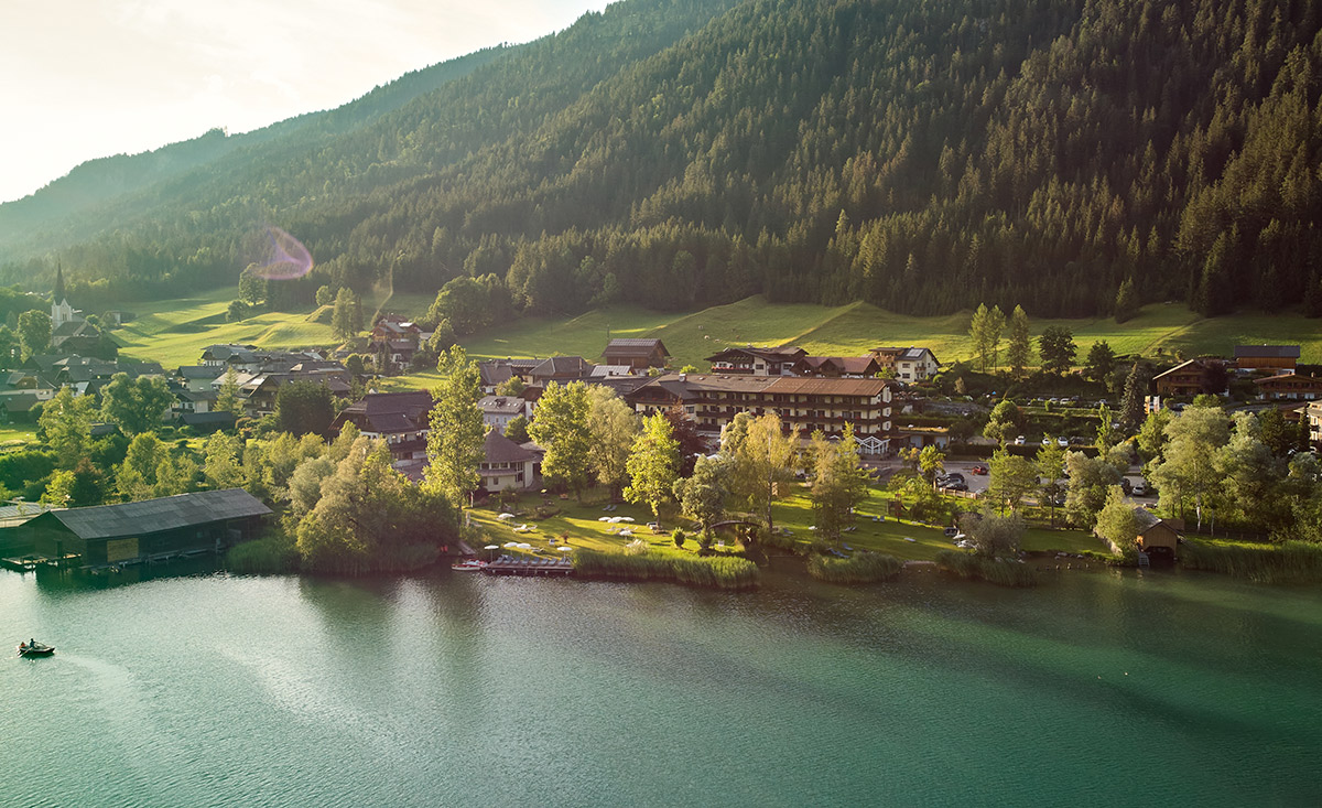 Lacus Hotel am Weissensee in Kärnten