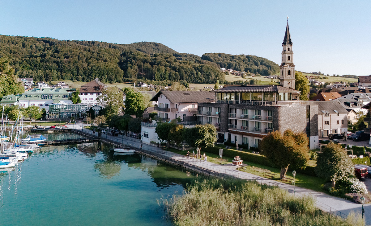 Sommerurlaub im Seeside Hotel Seewirt Mattsee
