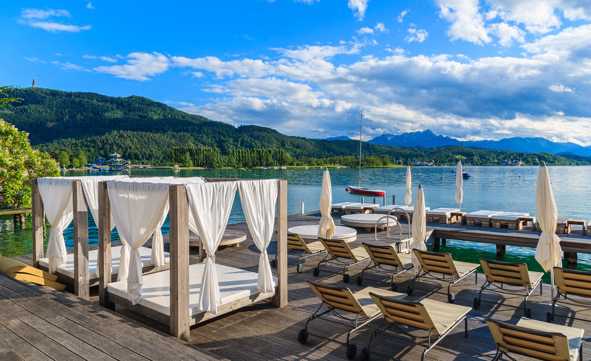 Romantische Hotels am See