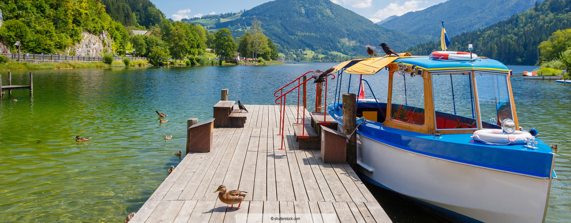 Schifffahrt am Lunzer See