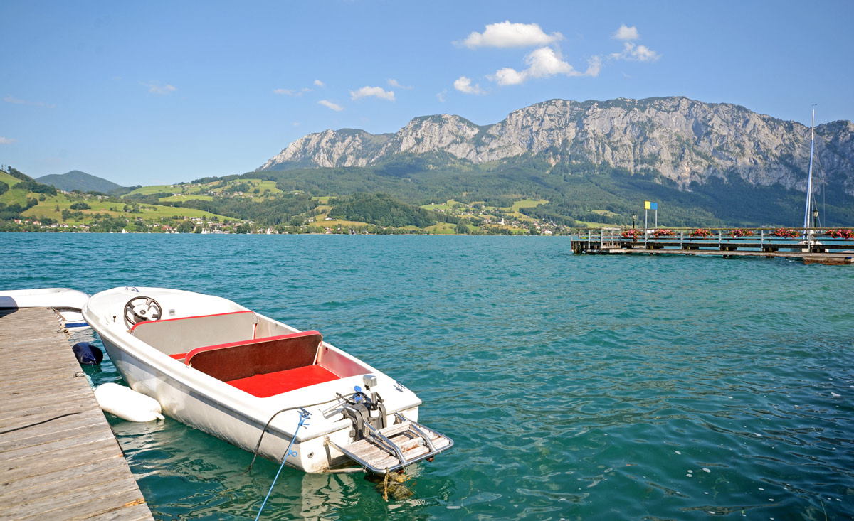 Attersee Salzkammergut - Badeurlaub im Bundesland Oberösterreich in Österreich