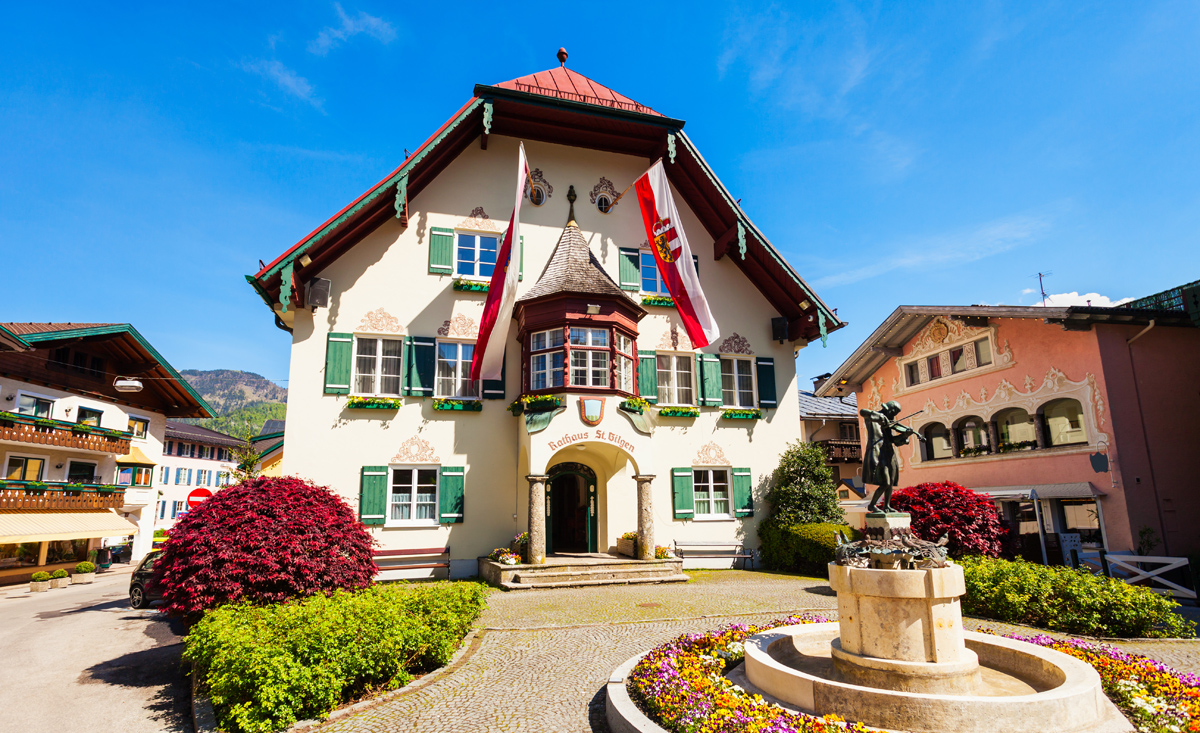 Rathaus in St. Gilgen - Kultur und Tradition