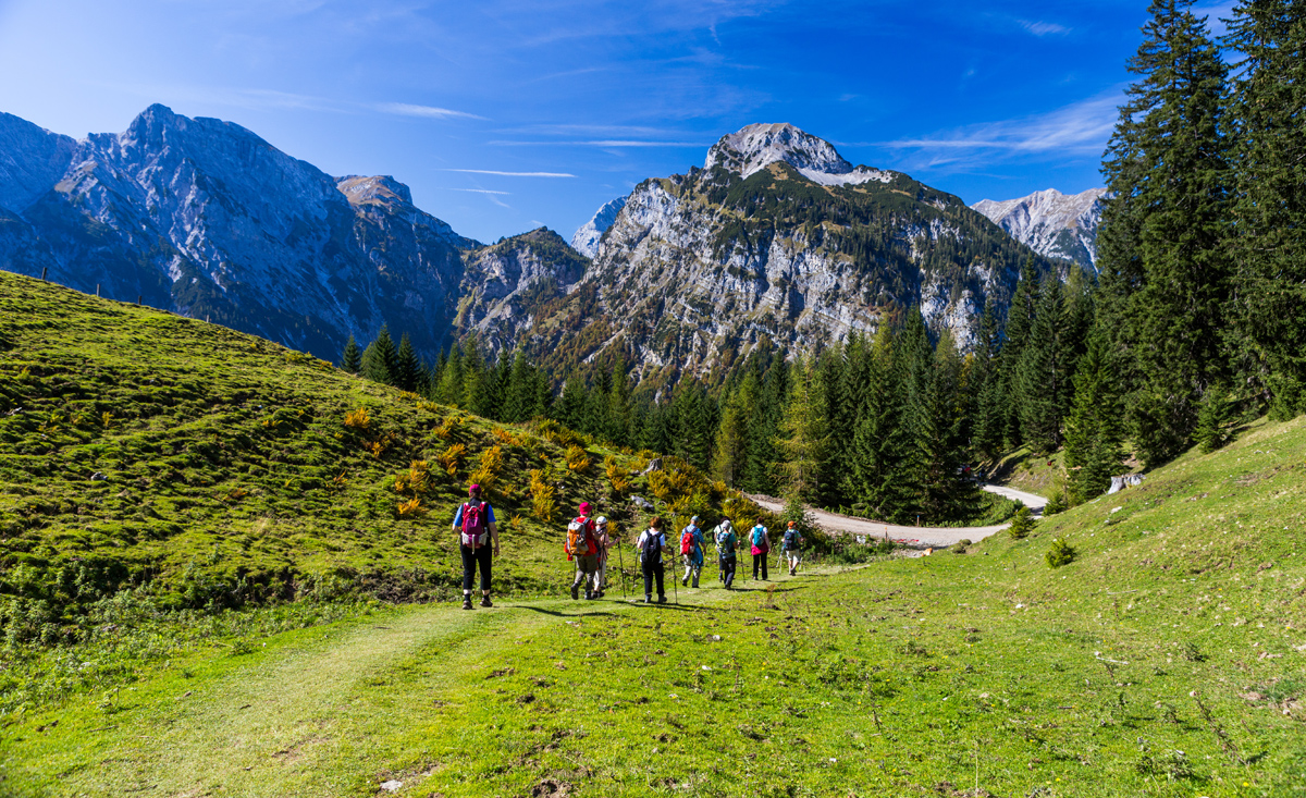 Wandern und Bergsteigen in der Region Achensee