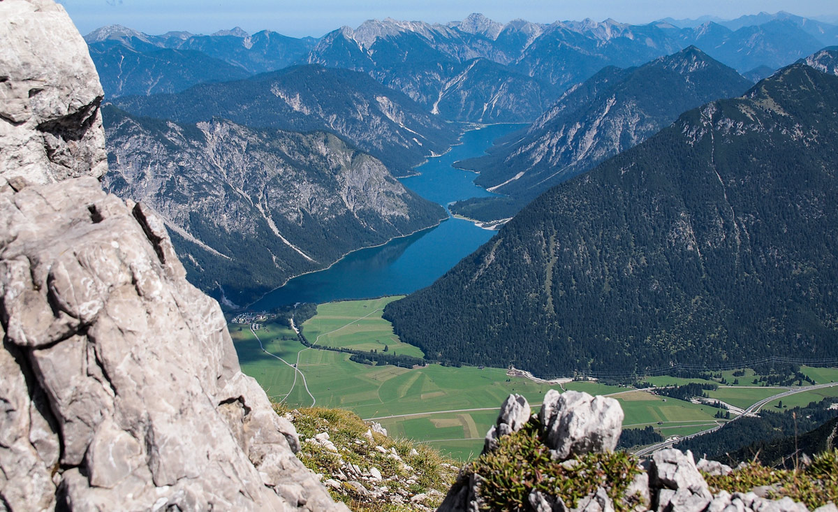 Bergsteigen und Wandern rund um den Heiterwanger See
