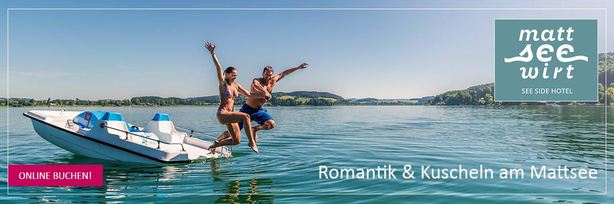 Seewirt Mattsee - Romantischer Sommerurlaub in Österreich
