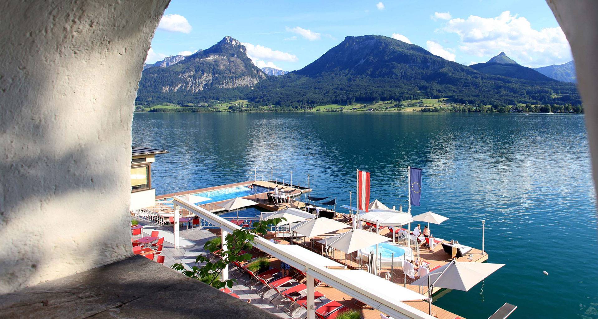 Badeurlaub und Genussurlaub im Weissen Rössl am Wolfgangsee