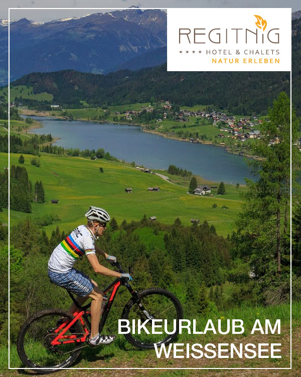 Radurlaub und Bikeurlaub am Weissensee im Hotel Regitnig